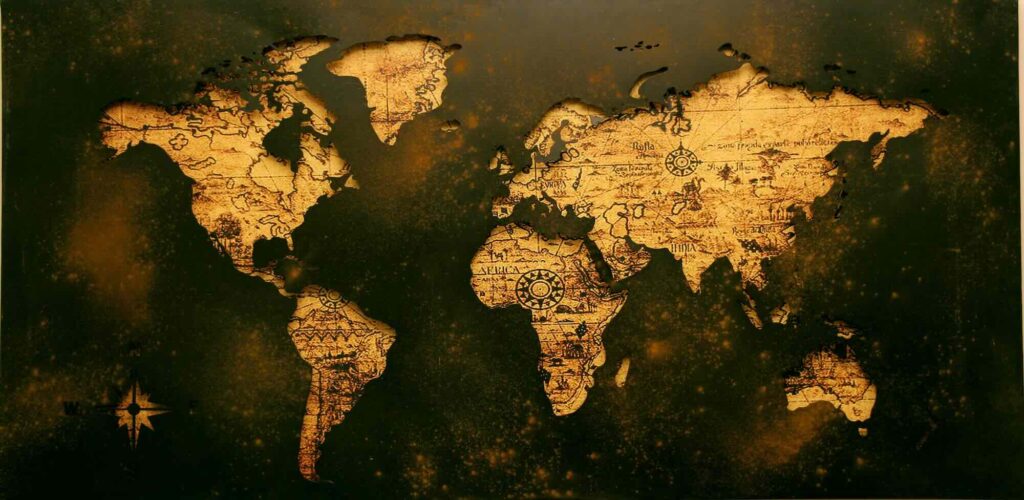 map of the world